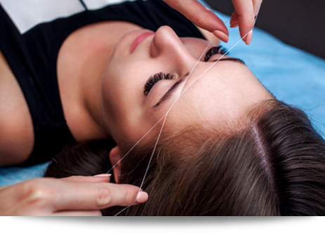 Spotlight Hairdesign aubrauen zupfen mit fadentechnik Spotlight Hairdesign aubrauen zupfen mit fadentechnik